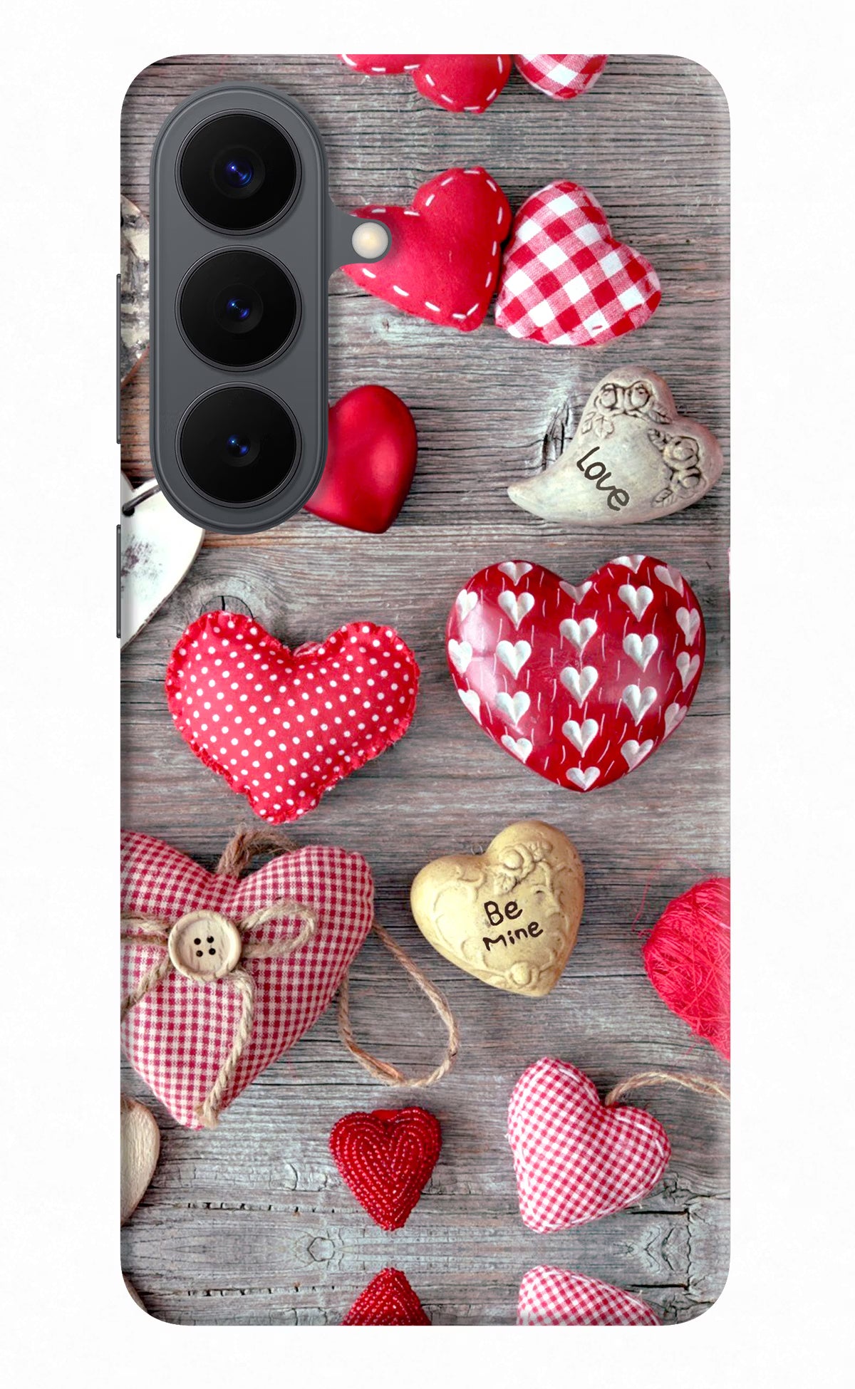 Love Wallpaper Samsung S26 Back Cover