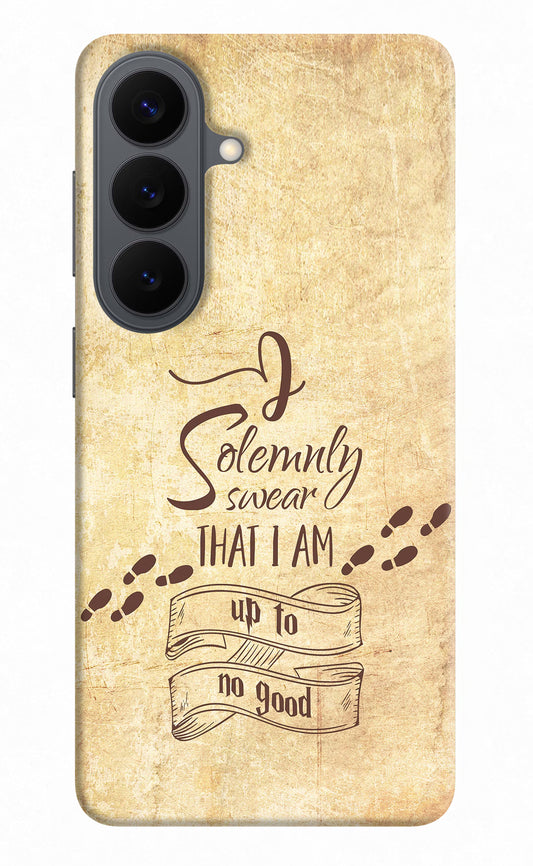 I Solemnly swear that i up to no good Samsung S26 Back Cover
