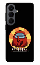 Among Us Shhh! Samsung S26 Hard Case Back Cover by Casekaro