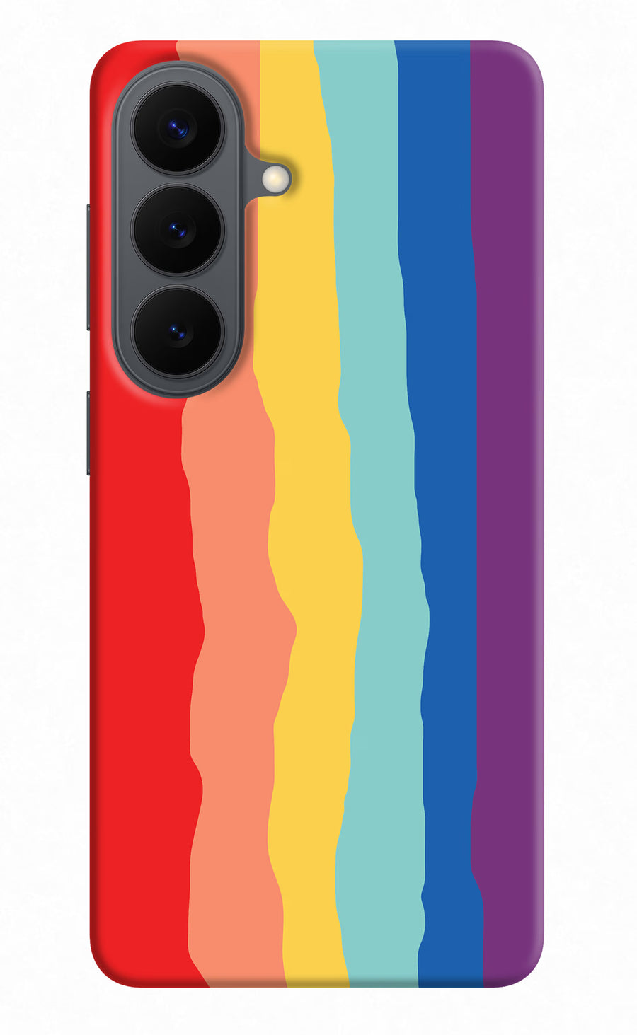 Rainbow Samsung S26 Back Cover, Hard case