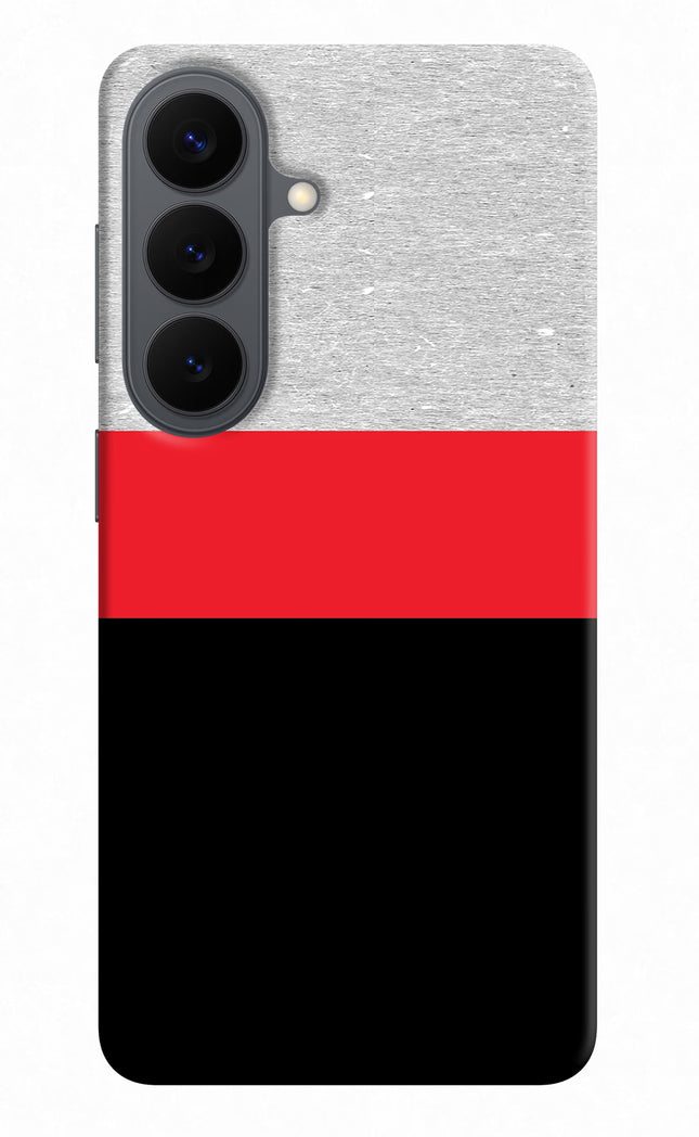 Tri Color Pattern Samsung S26 Hard Case Back Cover by Casekaro