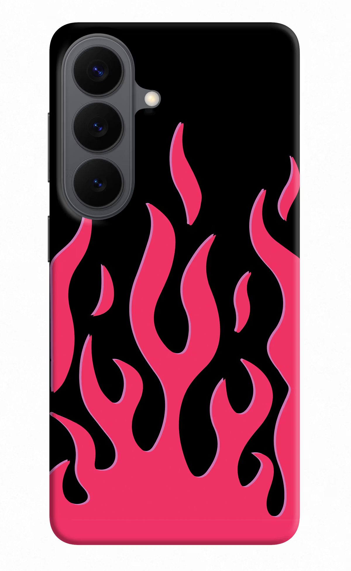 Fire Flames Samsung S26 Back Cover