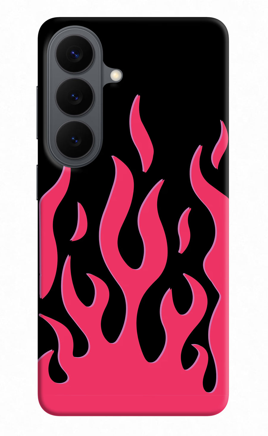 Fire Flames Samsung S26 Back Cover, Hard case