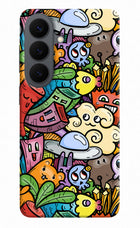 Veggie Doodle Samsung S26 Hard Case Back Cover by Casekaro