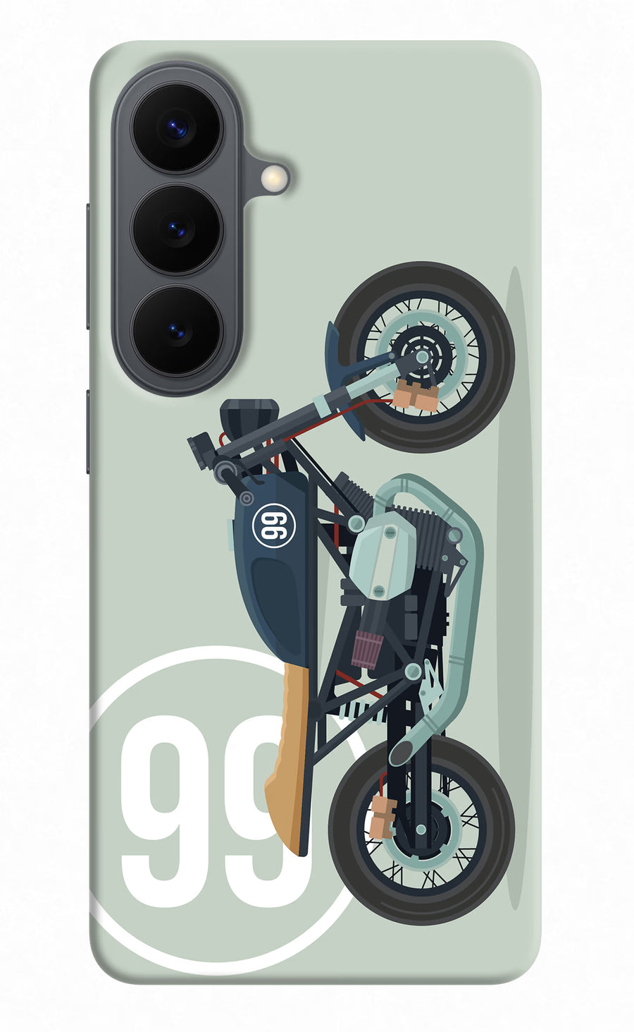 Classic Cafe Racer 99 Samsung S26 Back Cover, Hard case