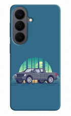 Retro Garage Vibe Samsung S26 Hard Case Back Cover by Casekaro