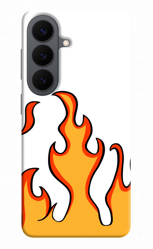 Fired Up – White Samsung S26 Hard Case Back Cover by Casekaro