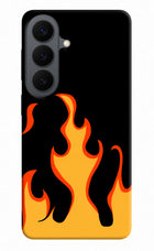 Fired Up – Black Samsung S26 Hard Case Back Cover by Casekaro