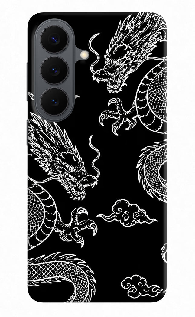 Twin Dragons Samsung S26 Hard Case Back Cover by Casekaro