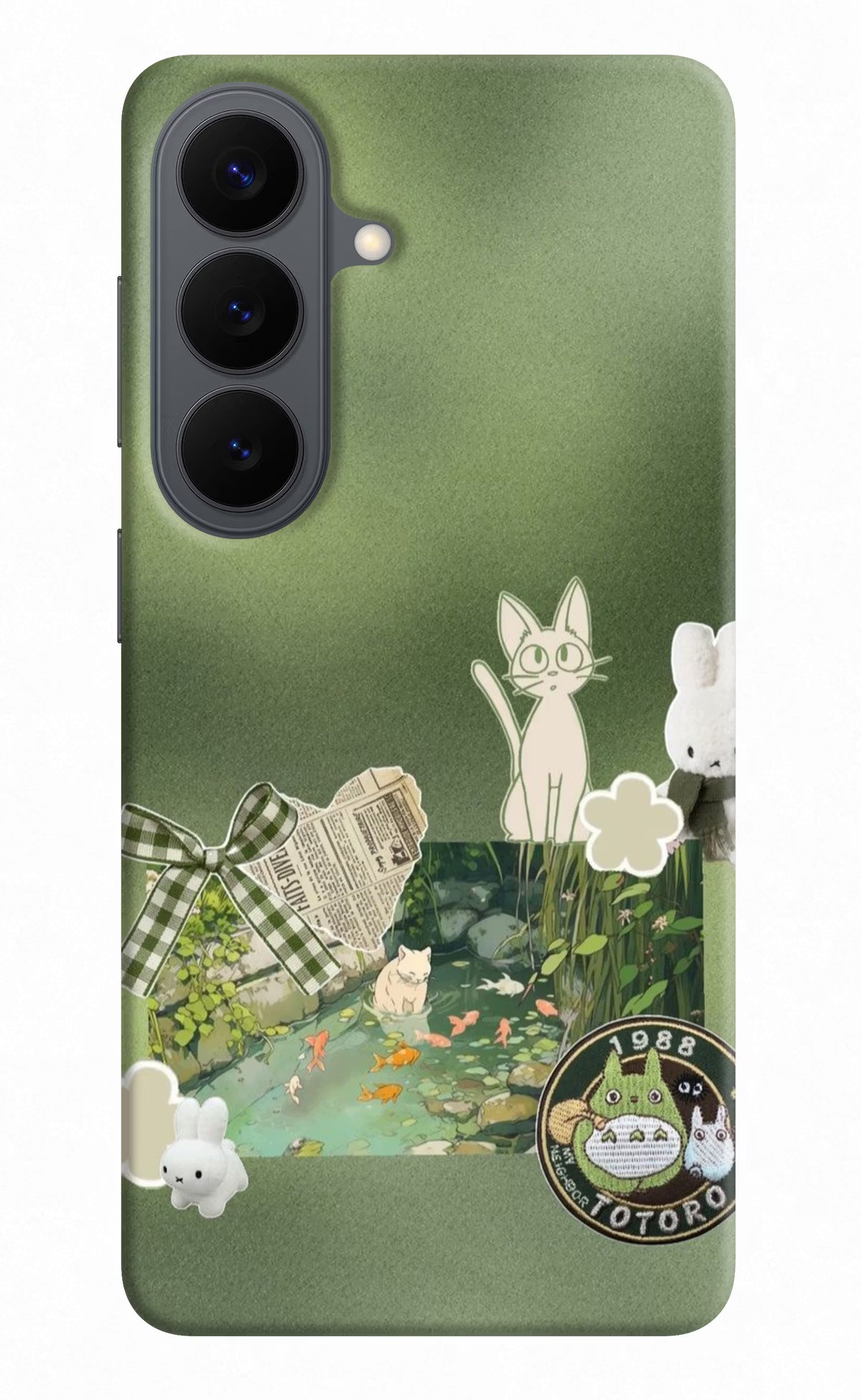 Aesthetic anime Samsung S26 Back Cover