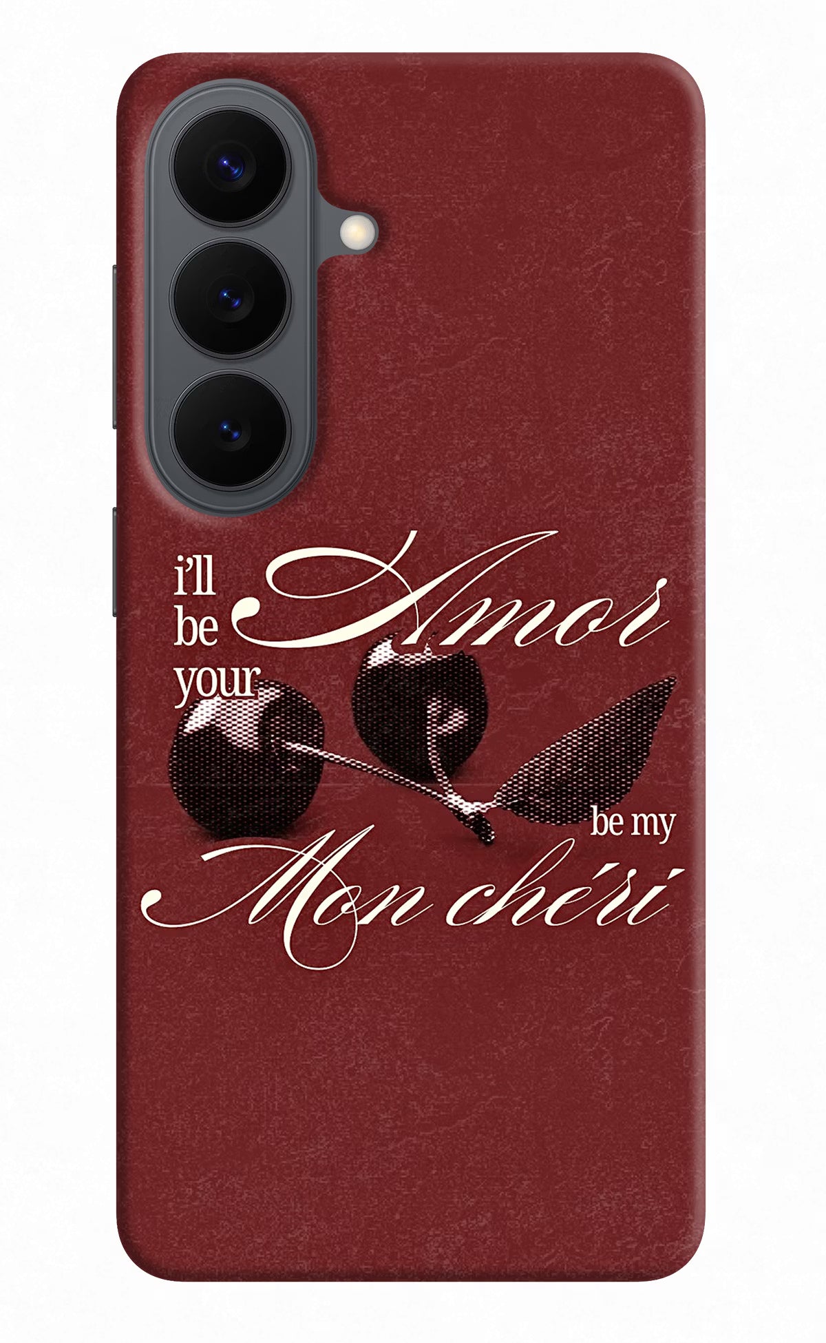 Velvet Cherry Samsung S26 Back Cover