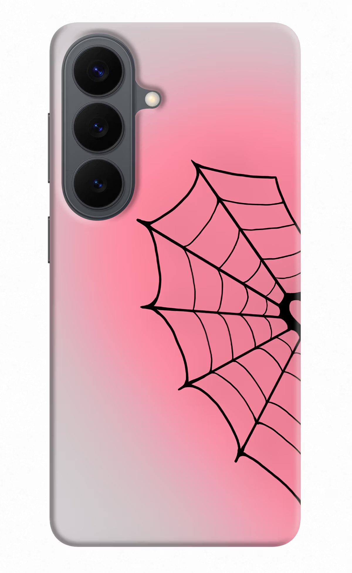 Pink Web Samsung S26 Back Cover