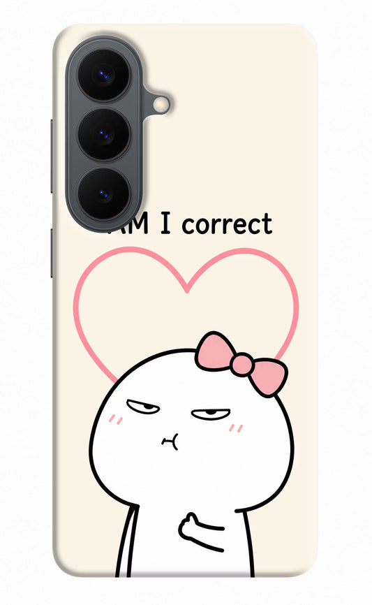 Always Right Samsung S26 Hard Case Back Cover by Casekaro