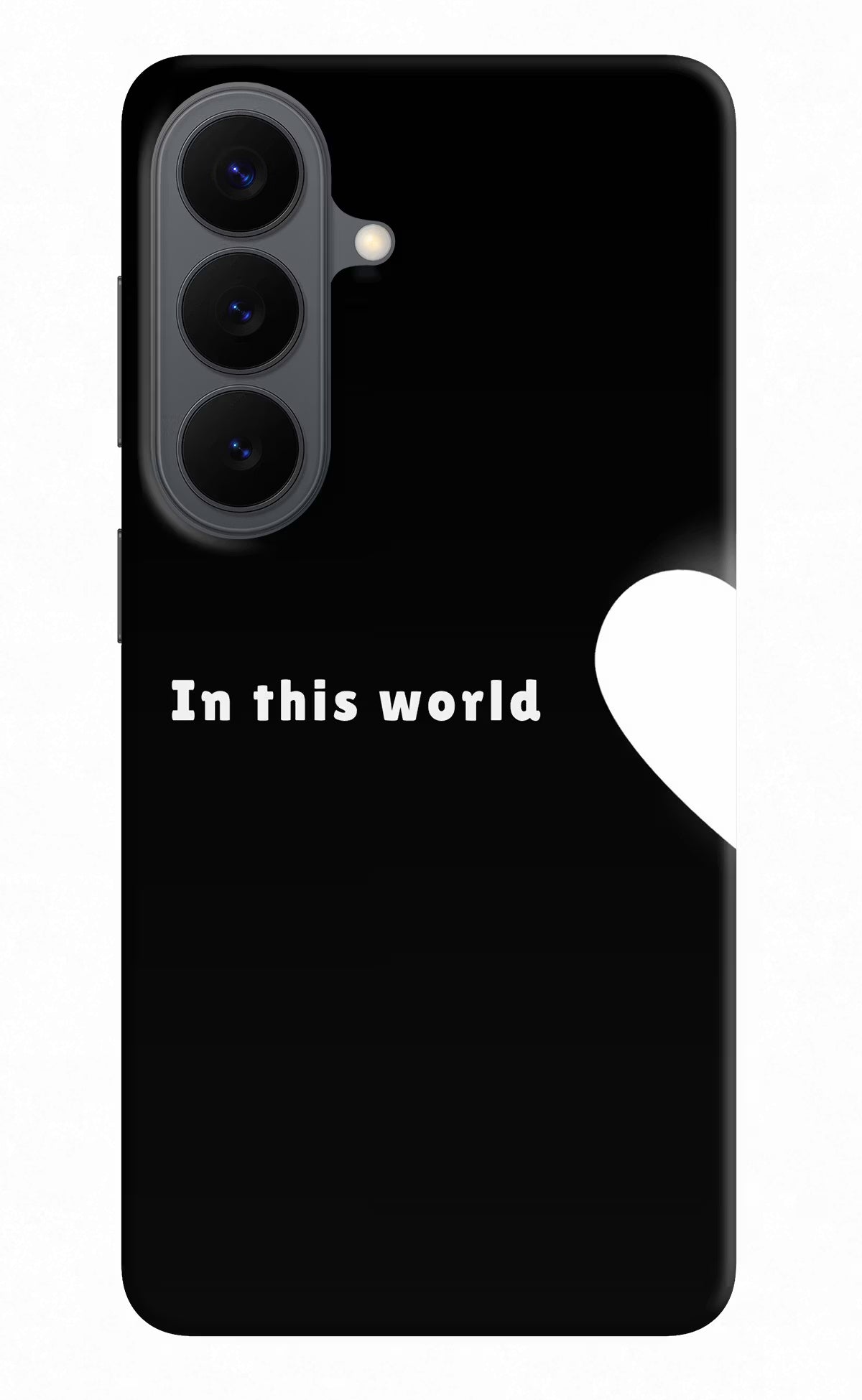 This World Samsung S26 Back Cover