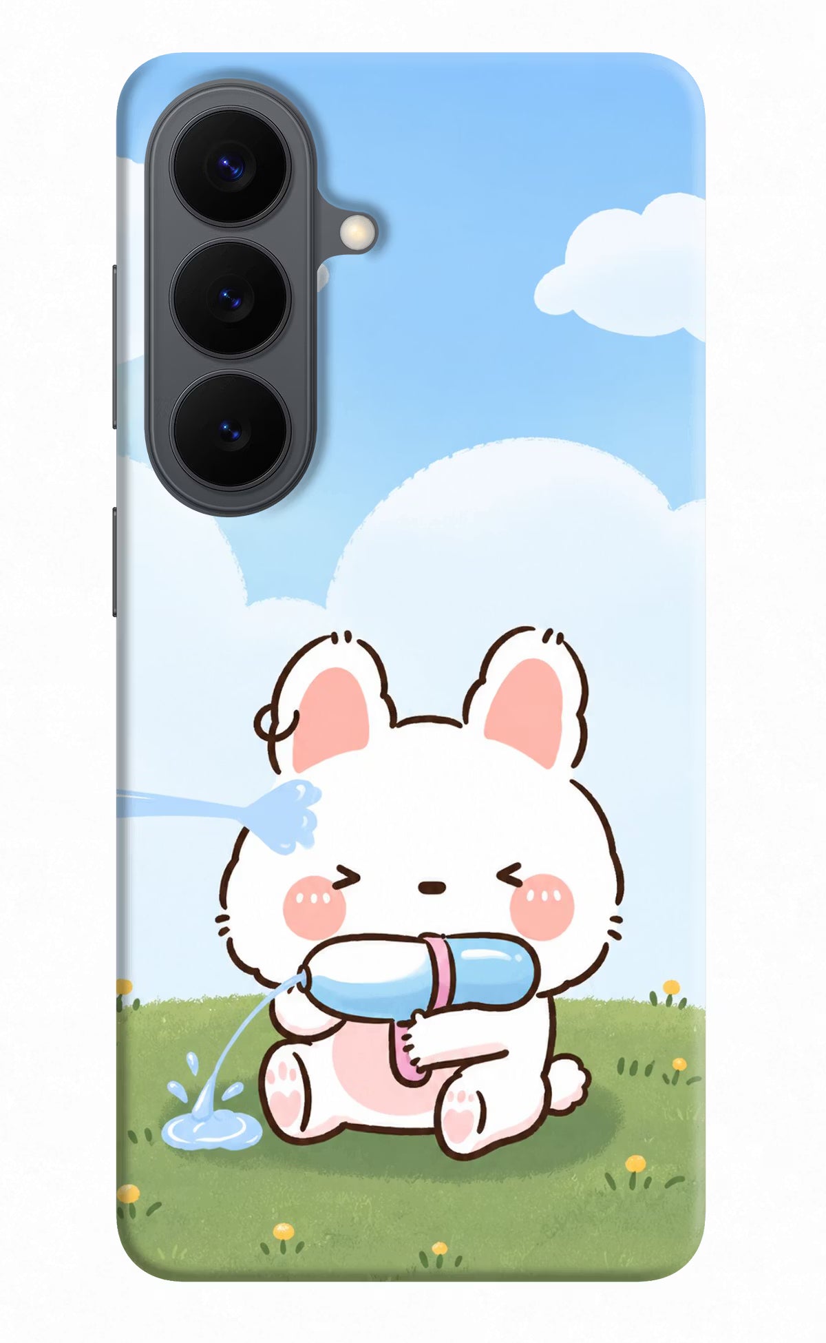 Bunny Treat Samsung S26 Back Cover