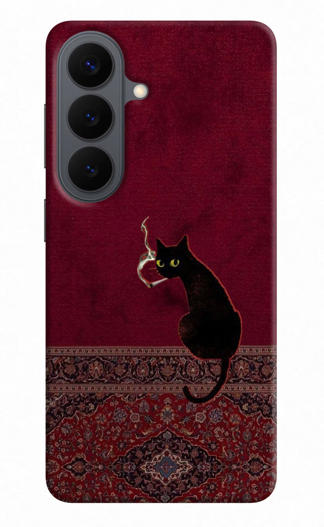 Midnight Cat Samsung S26 Hard Case Back Cover by Casekaro