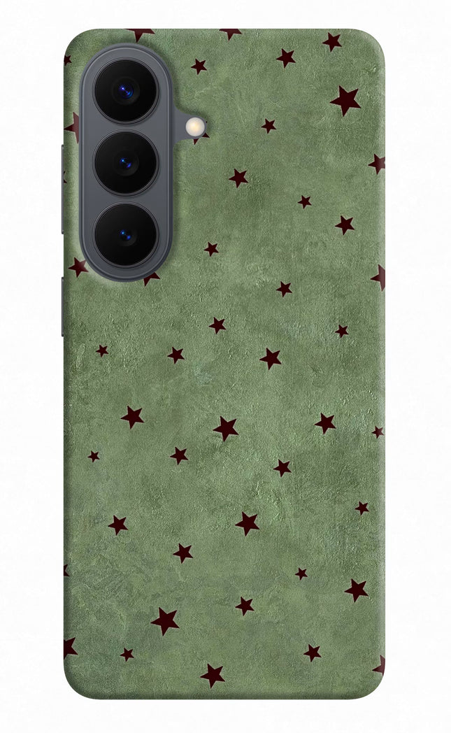 Green Stars Samsung S26 Hard Case Back Cover by Casekaro