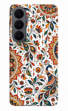 White Mayura Samsung S26 Hard Case Back Cover by Casekaro