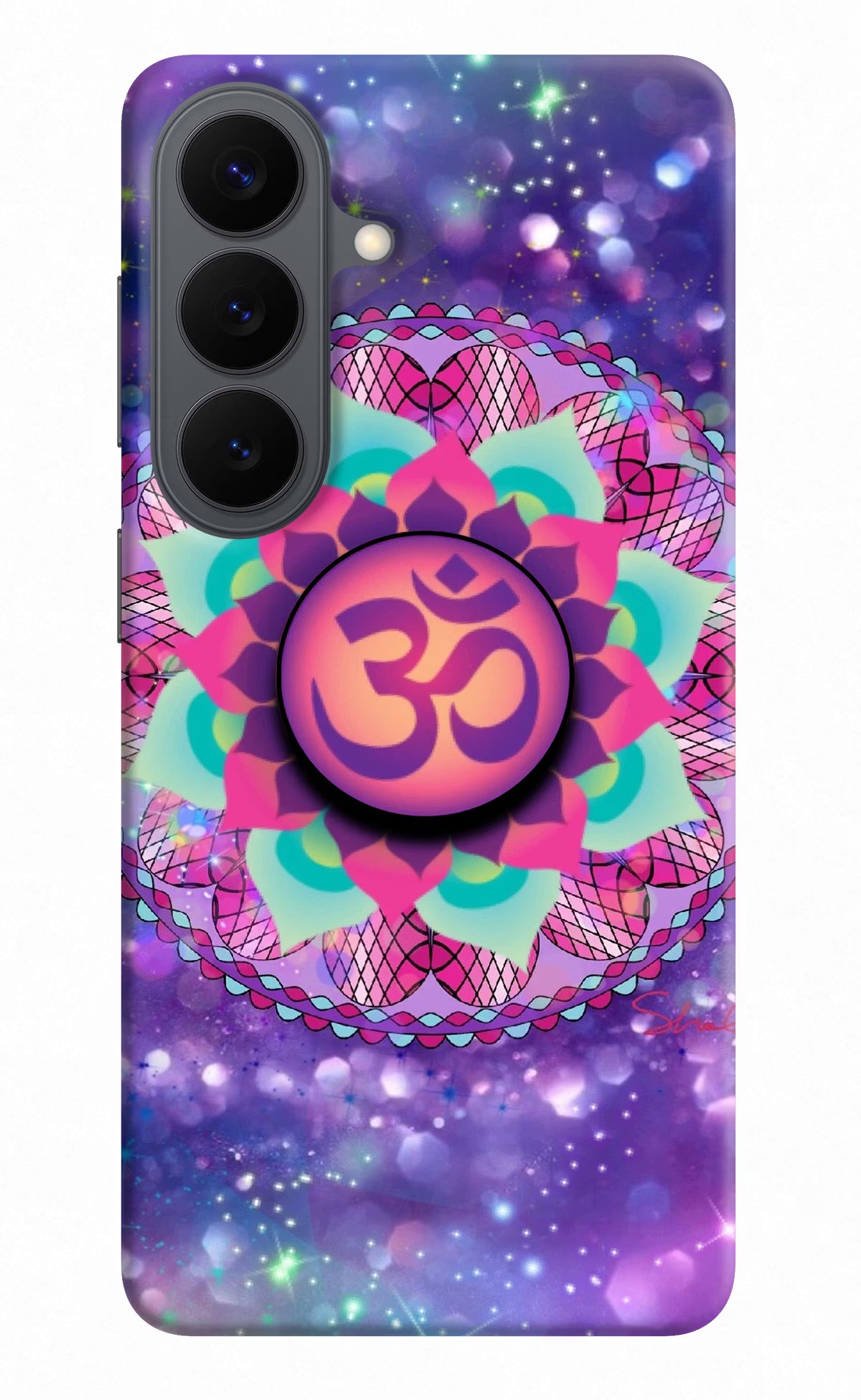 Om Purple Samsung S26 Pop Case
