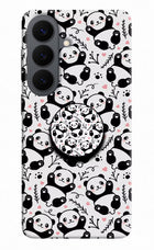Cute Panda Samsung S26 Pop Case