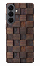 Wooden Cube Design Samsung S26 Plus Back Cover