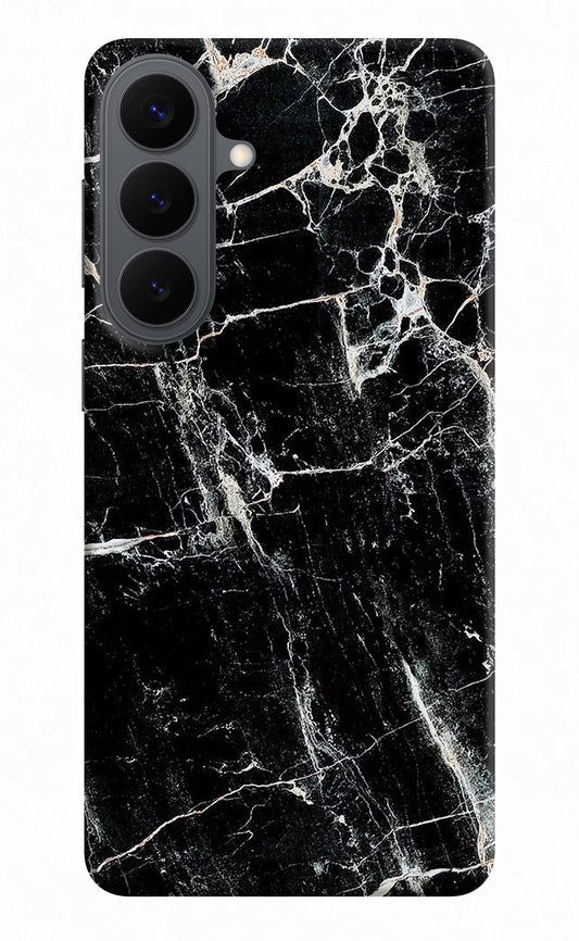 Black Marble Texture Samsung S26 Plus Back Cover
