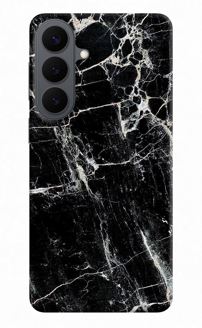 Black Marble Texture Samsung S26 Plus Back Cover