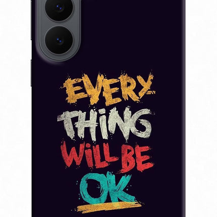 Everything Will Be Ok Samsung S26 Plus Back Cover