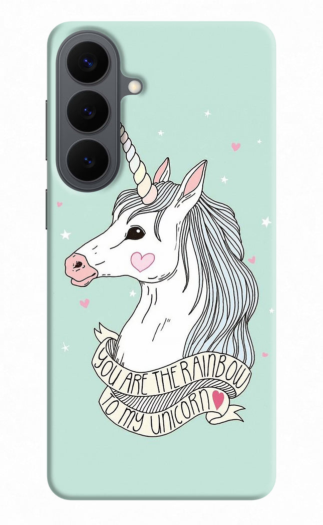 Unicorn Wallpaper Samsung S26 Plus Back Cover