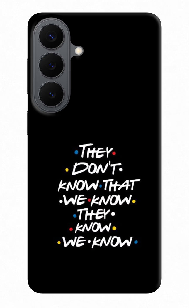 FRIENDS Dialogue Samsung S26 Plus Back Cover