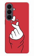 Korean Love Sign Samsung S26 Plus Back Cover