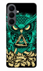 Green Owl Samsung S26 Plus Back Cover