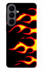 Side Sweep Flames Samsung S26 Plus Hard Case Back Cover by Casekaro
