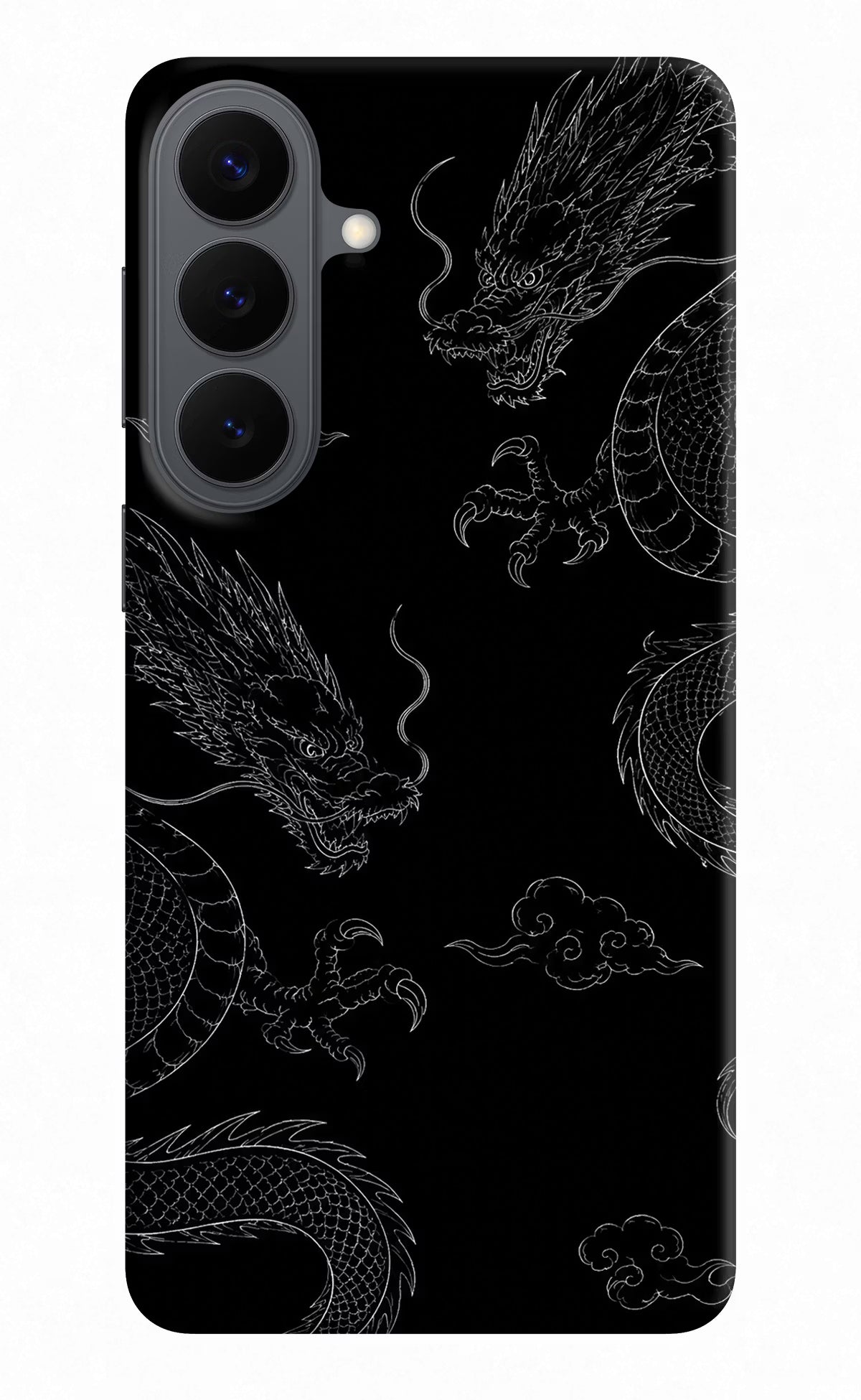 Twin Dragons Samsung S26 Plus Hard Case Back Cover by Casekaro
