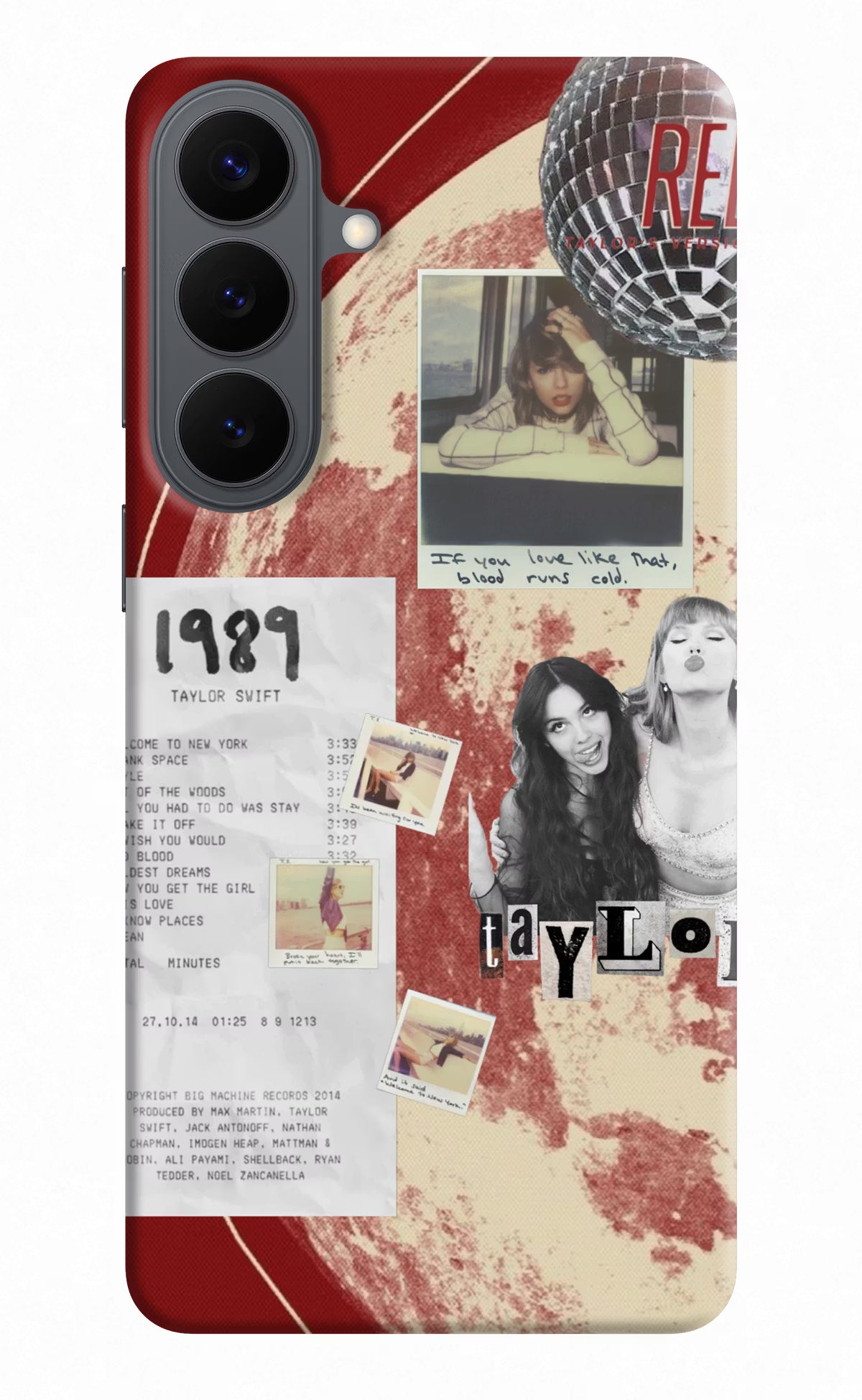 Taylor Swift Samsung S26 Plus Back Cover