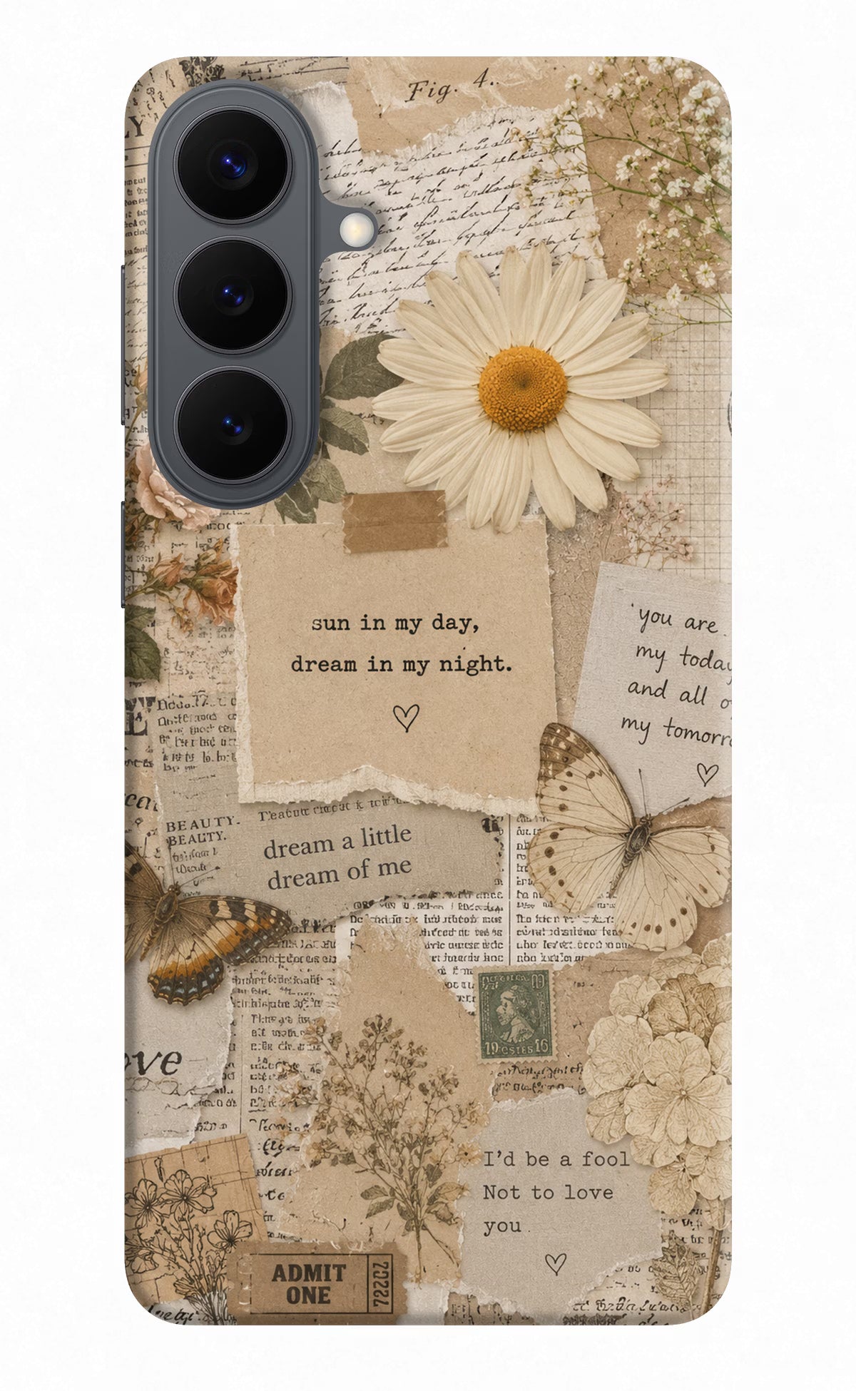 Vintage case Samsung S26 Plus Back Cover