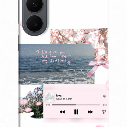 Wave to earth Samsung S26 Plus Hard Case Back Cover by Casekaro