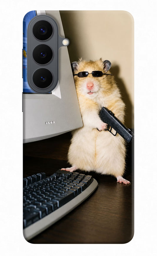 Hacker Hamster Samsung S26 Plus Hard Case Back Cover by Casekaro