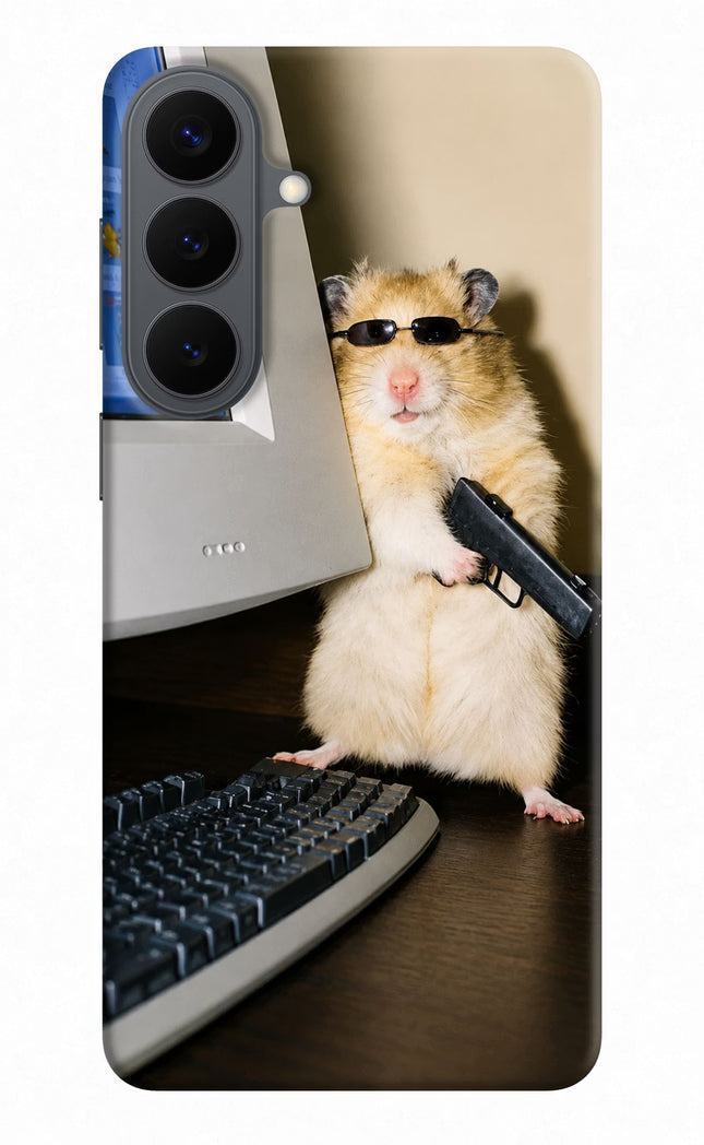 Hacker Hamster Samsung S26 Plus Hard Case Back Cover by Casekaro