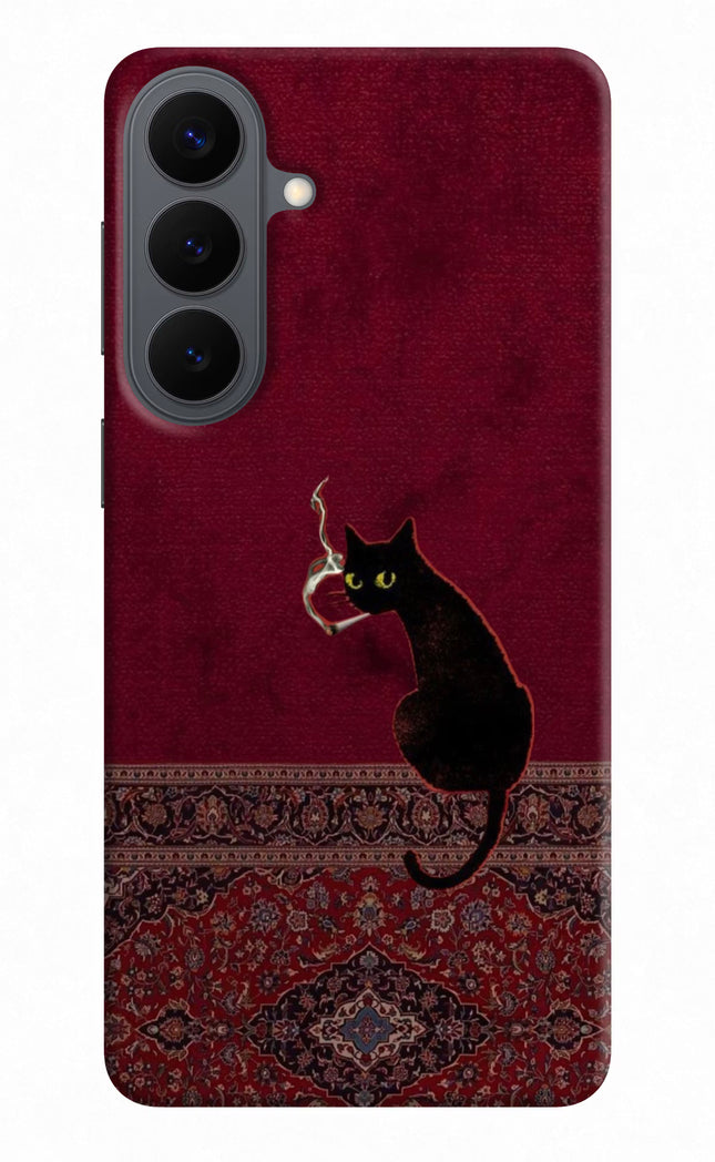 Midnight Cat Samsung S26 Plus Hard Case Back Cover by Casekaro