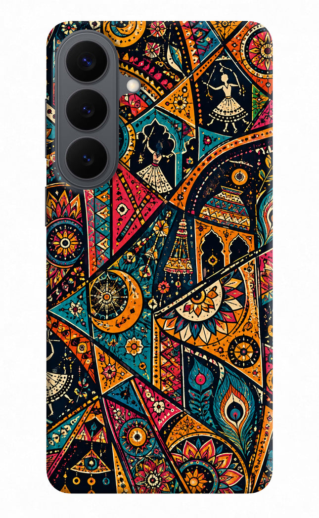 Folk Print Samsung S26 Plus Hard Case Back Cover by Casekaro