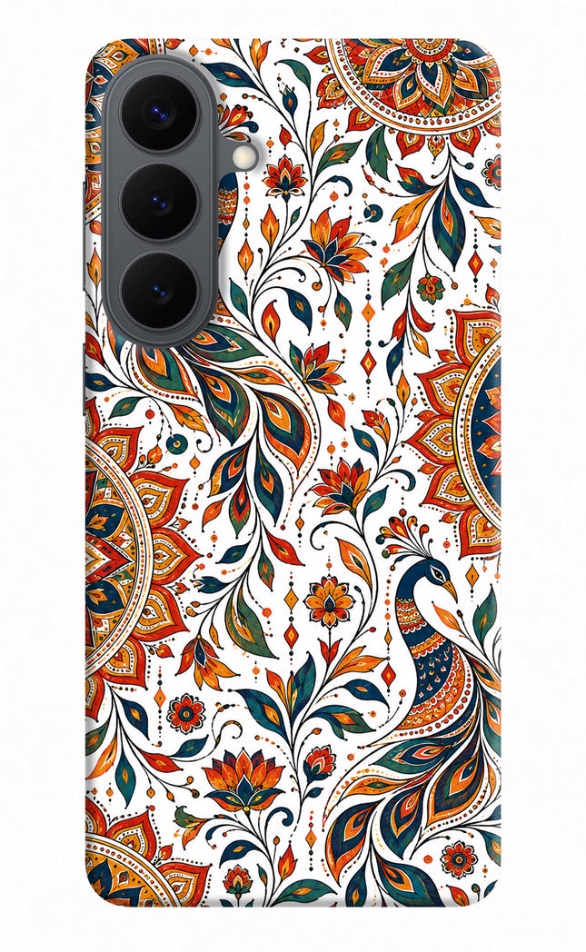 White Mayura Samsung S26 Plus Hard Case Back Cover by Casekaro