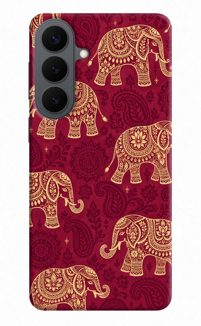 Maroon Elephant Samsung S26 Plus Back Cover