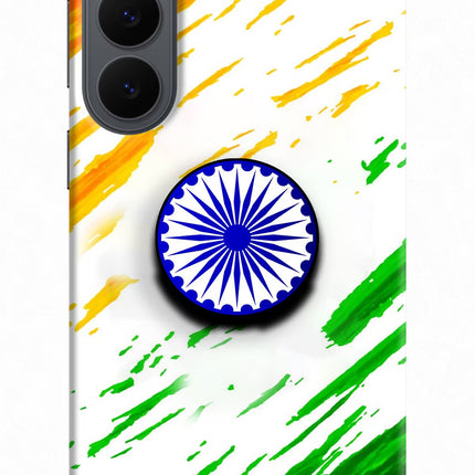 Indian Flag Ashoka Chakra Samsung S26 Plus Pop Case