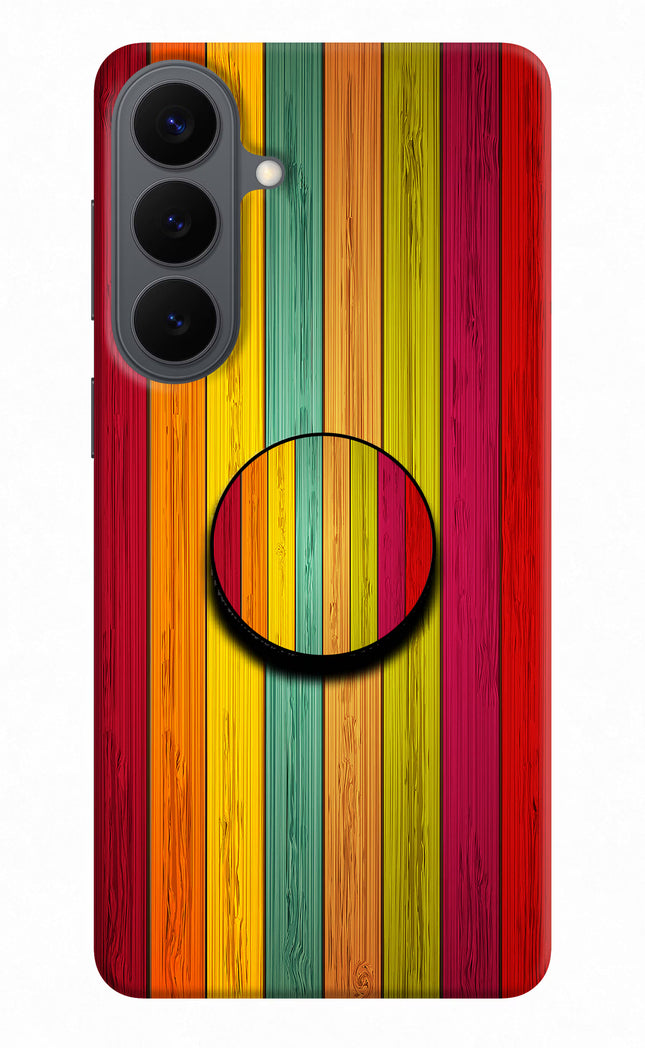 Multicolor Wooden Samsung S26 Plus Pop Case