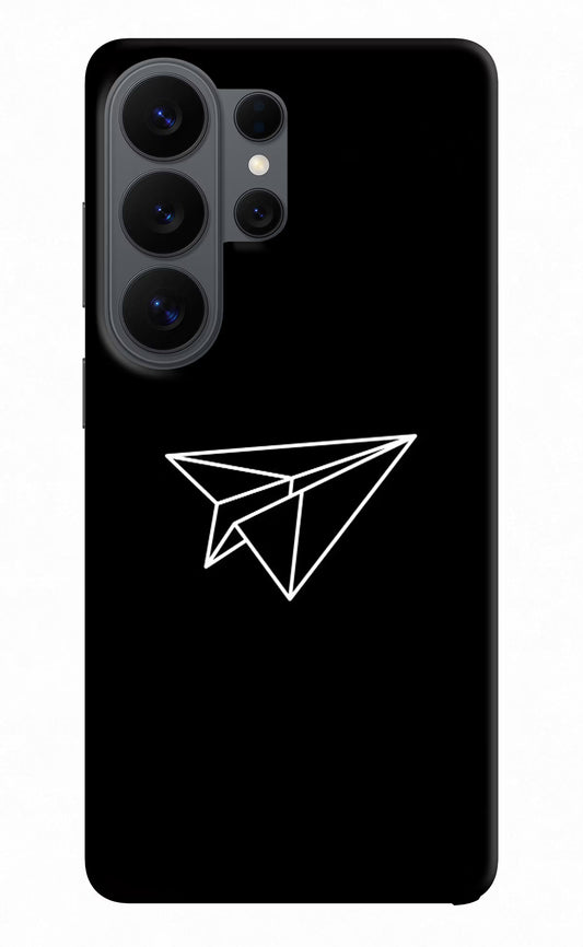 Paper Plane White Samsung S26 Ultra Back Cover