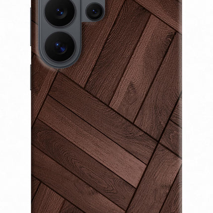 Wooden Texture Design Samsung S26 Ultra Back Cover