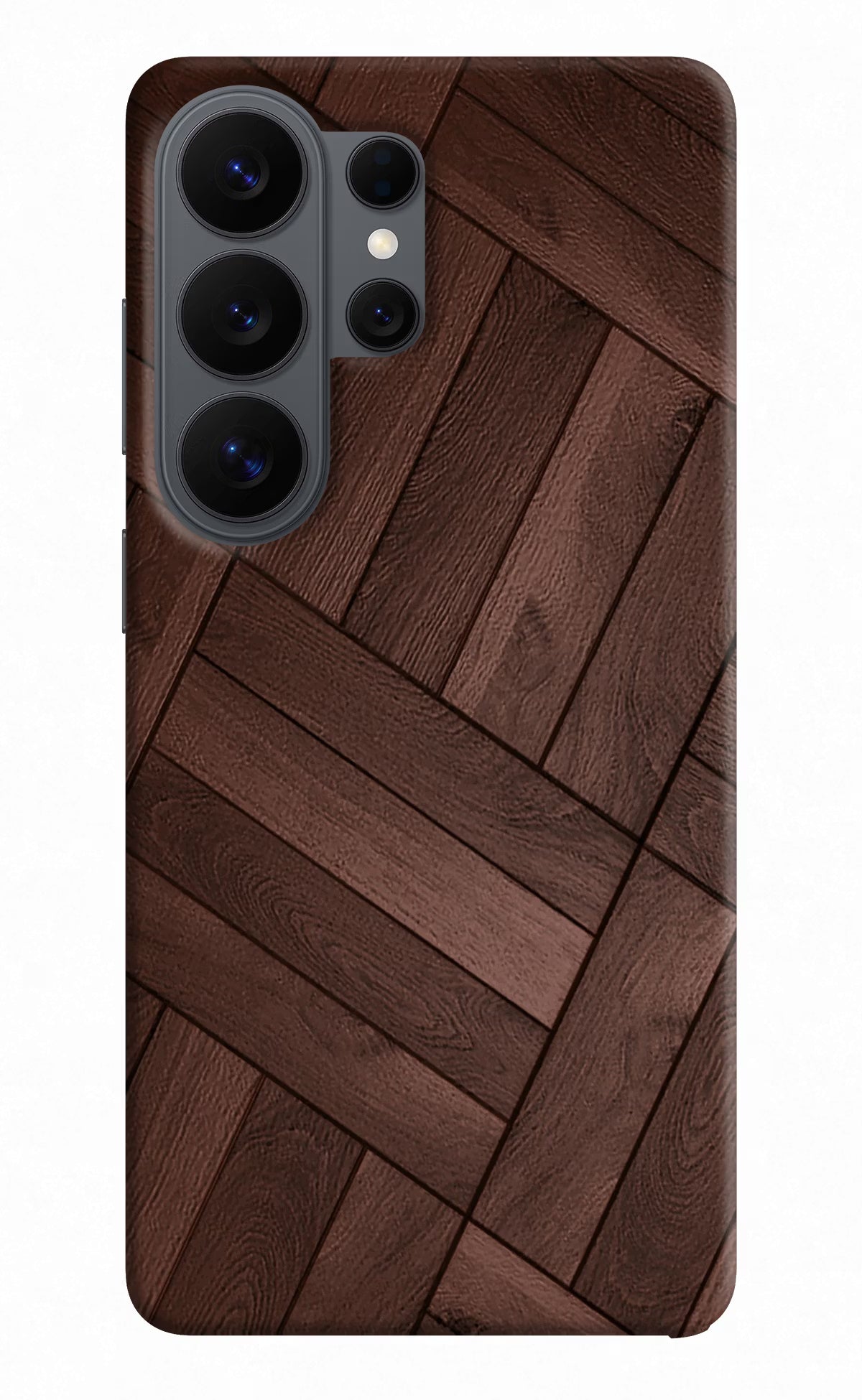 Wooden Texture Design Samsung S26 Ultra Back Cover