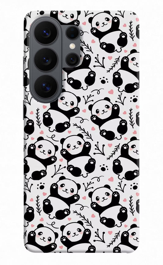 Cute Panda Samsung S26 Ultra Back Cover