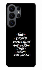 FRIENDS Dialogue Samsung S26 Ultra Back Cover